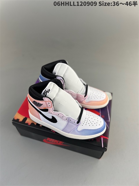 women air jordan 1 shoes H 2023-10-26-069